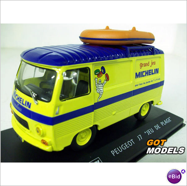 Peugeot J7 Michelin 1/43 2700-Ft